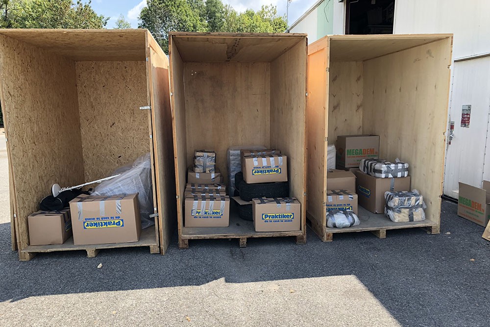 Débarras de mobilier en garde-meuble à Annecy