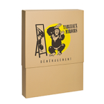 Carton tableau et miroir télescopique